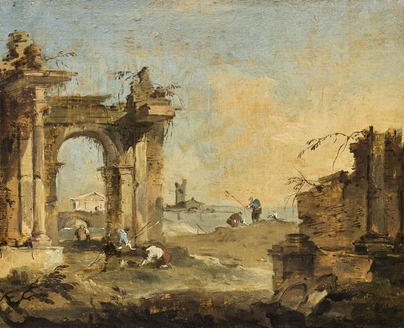 Capriccio con rovine animato - Fondation Bemberg, Toulouse